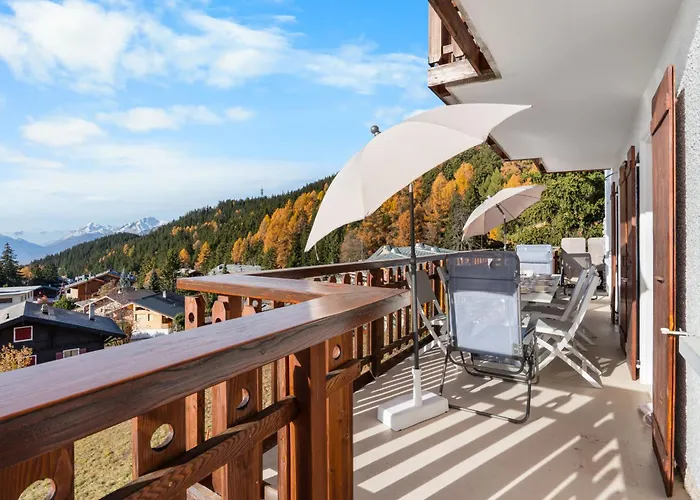 Les Aiguilles Vertes Rez Superieur By Interhome شقة