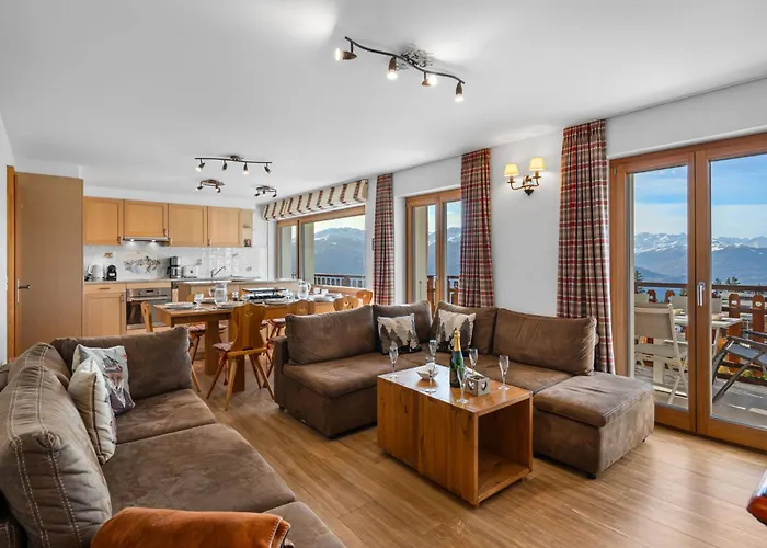 Les Aiguilles Vertes Rez Superieur By Interhome Crans-Montana