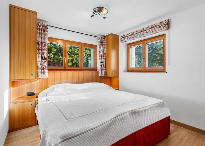 Les Aiguilles Vertes Rez Superieur By Interhome * 크란스몬타나
