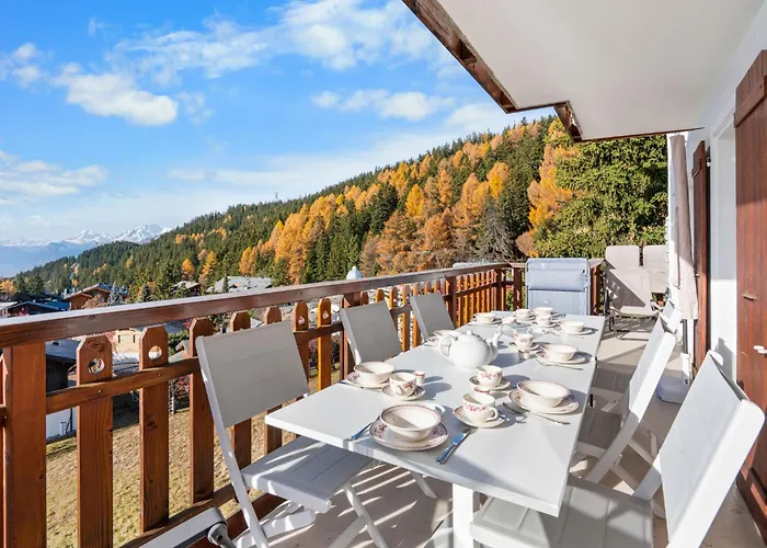 아파트 Les Aiguilles Vertes Rez Superieur By Interhome *