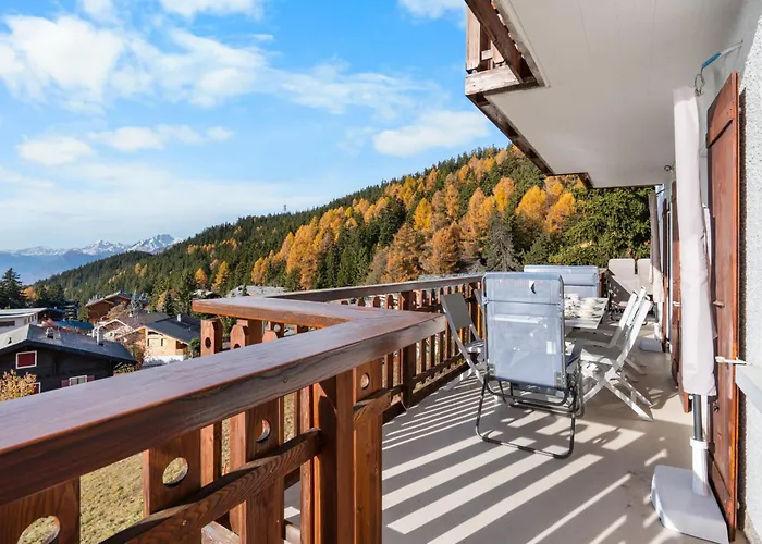 Les Aiguilles Vertes Rez Superieur By Interhome 아파트 크란스몬타나